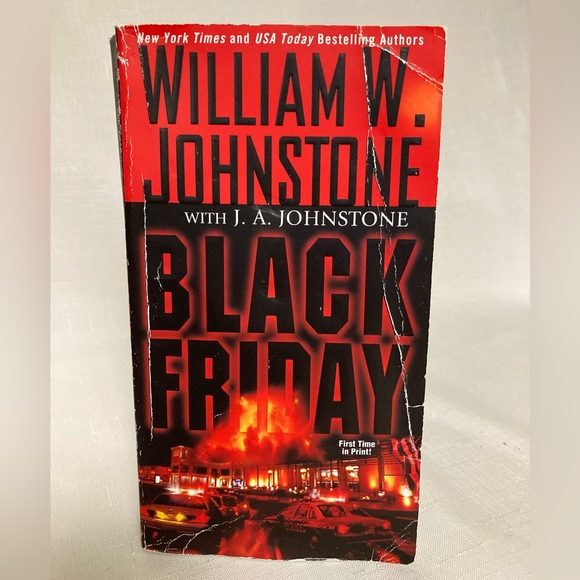 BLACK FRIDAY Book Paperback W. Johnstone Suspense Thriller Terrorist Attack Read - Picture 3 of 11
